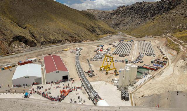FOTO 1 | El proyecto Majes Siguas II derivará las aguas de la cuenca del río Apurímac a la cuenca del río Colca para incorporar 38,500 hectáreas a la agricultura y potenciar el desarrollo regional. (Foto: Presidencia del Perú)