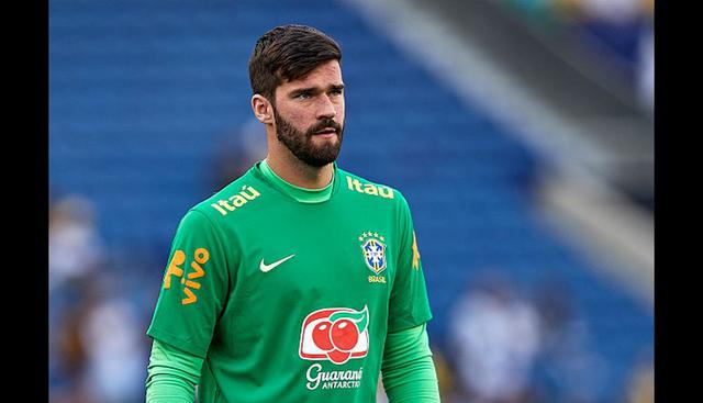10. Alisson (Brasil), en 65 millones de euros.&nbsp;(Foto: Getty Images)