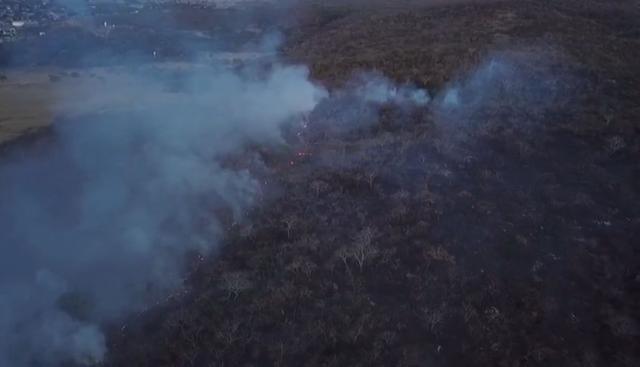 Los principales satélites de la NASA también han observado varios incendios que se han desencadenado en distintas partes de Brasil.&nbsp;(Foto: Captura de video de AFP)