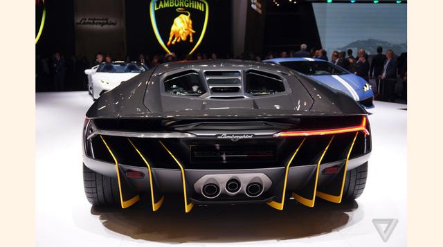 El sistema de frenado del vehículo es capaz de detener totalmente al Centenario desde la velocidad de 100 km/h en solo 30 metros. (Foto: Megaricos)