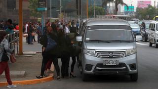 MTC propone que transporte en auto colectivo se use cuando haya insuficiente oferta de ómnibus