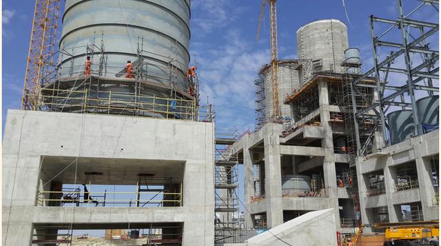 La planta de Cementos Pacasmayo en Piura producirá 1.6 millones de toneladas de cemento. (Foto: Edwin Bardales)