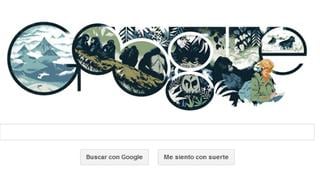 Google rinde homenaje a Dian Fossey con nuevo doodle