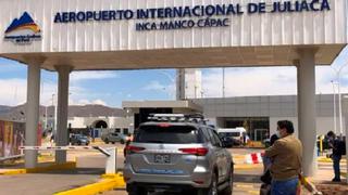 Aeropuerto de Juliaca retoma operaciones desde mañana y la de Ayacucho el martes