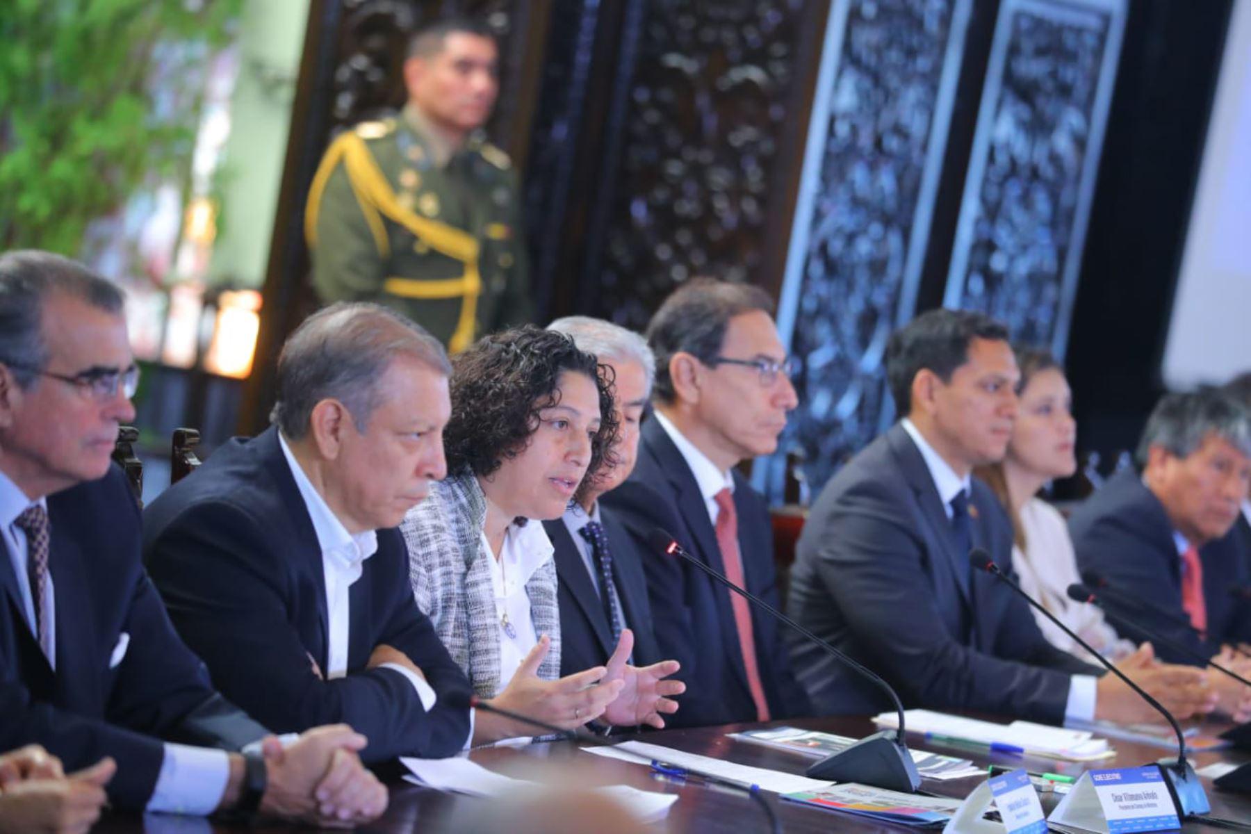 Ministra del Ambiente Fabiola Muñoz (Foto: Andina).