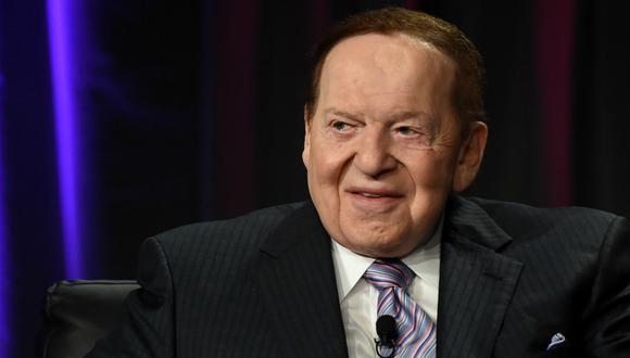Sheldon Adelson, presidente y CEO de Las Vegas Sands, Estados Unidos.
