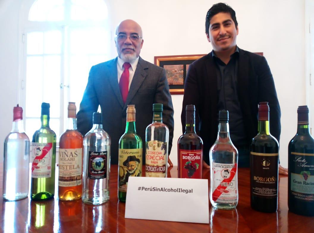 Bebidas alcohólicas ilegales