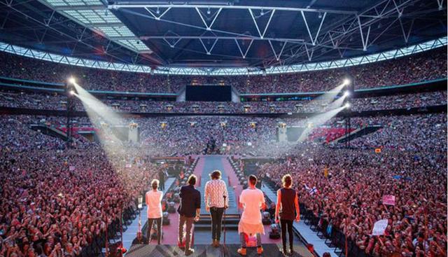 9. Durante 2012 y 2013, consiguieron recaudar más de 457 mil millones de dólares por giras de conciertos a nivel mundial, según ‘The Richest’. (Facebook de One Direction)