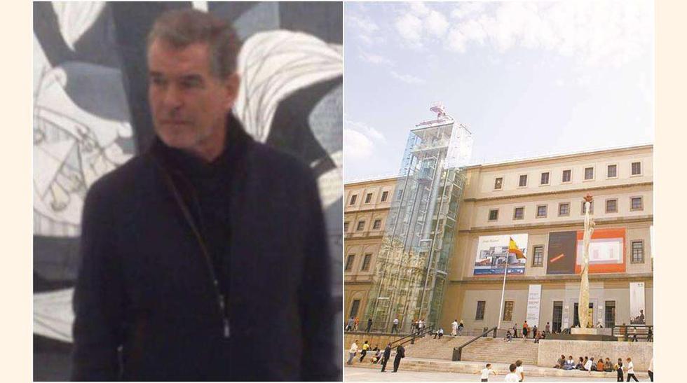 El año pasado el Museo Reino Sofía tomó una polémica decisión para buscar posicionar al recinto y a su acervo: Invitó al actor Pierce Brosnan y difundió en redes sociales algunas imágenes de su visita.