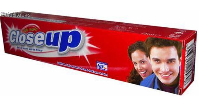 Close-Up. La marca de pasta dental tiene la posición nueve entre las más elegidas por los peruanos en la categoría de salud y belleza.