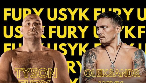 No te quedes sin saber en qué canal ver la pelea Tyson Fury vs. Oleksandr Usyk por el título mundial de peso pesado. Accede a esta página y descubre todas las opciones de transmisión. | Crédito: Canva / Composición Mix