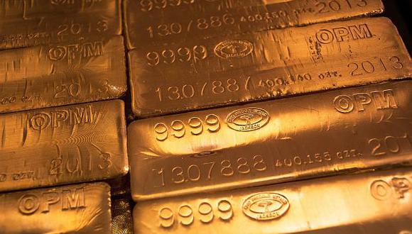 Los futuros del oro en Estados Unidos sumaban un 0.3 % a US$ 1,307.10 por onza. (Foto: Reuters)