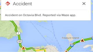 Google Maps reporta en tiempo real avisos sobre accidentes gracias a Waze