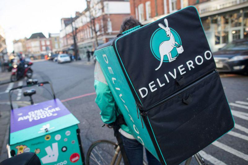 Amazon lideró una inversión de US$ 575 millones en Deliveroo en mayo.