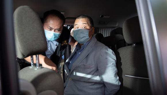 Detenido en Hong Kong el magnate de los medios Jimmy Lai por "conspiración". (EFE).