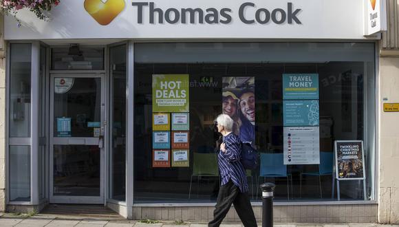 El colapso de Thomas Cook el 23 de setiembre bajo el peso de una enorme deuda resultó en la pérdida de 9,000 empleos en el Reino Unido y dejó a 150,000 personas desplazadas en el extranjero. (Foto: Bloomberg)