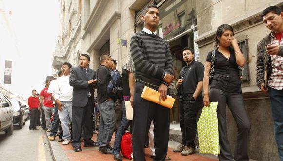 En el Perú, se perdieron 2,23 millones de puestos de trabajo durante el 2020. (FOTO: GEC)