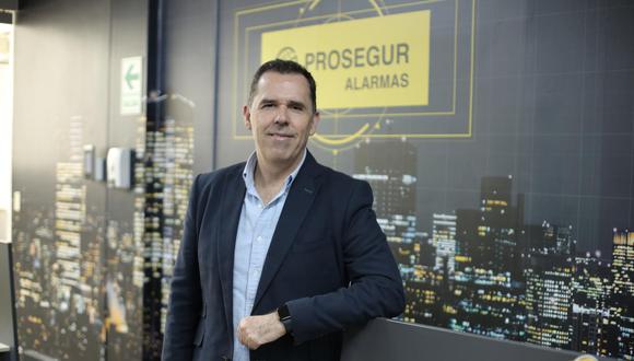Federico Bagedelli, gerente general de Prosegur Alarms Perú, adelantó que se tiene como objetivo llegar a 100,000 clientes en 2027. (Foto: GEC)