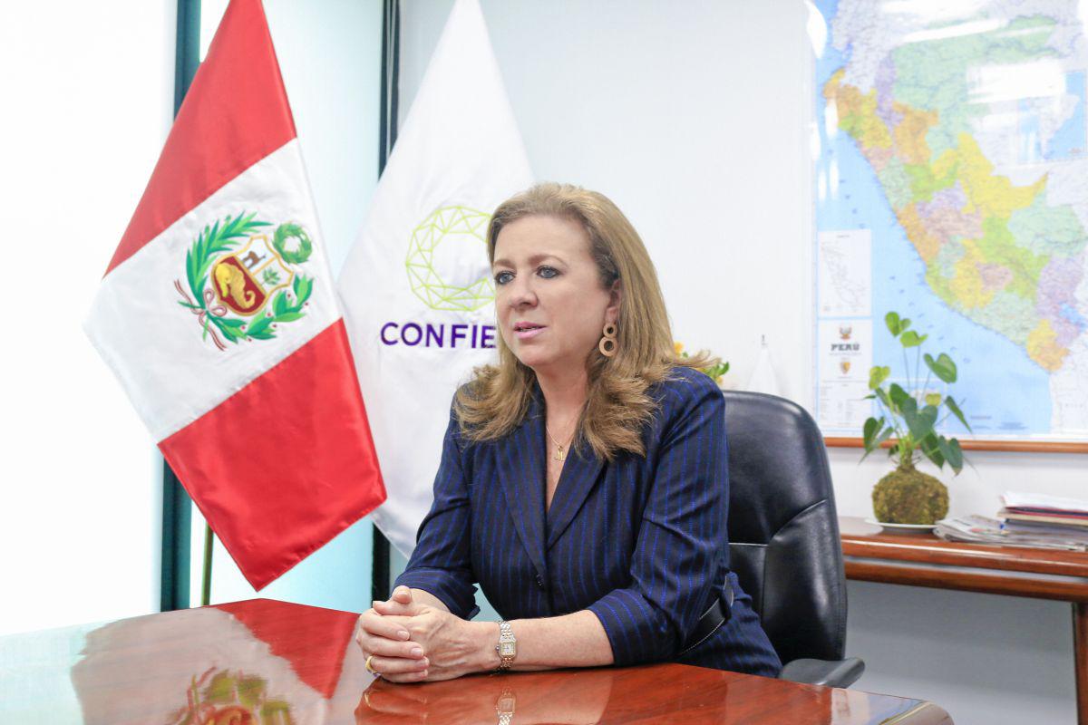María Isabel León, presidenta de Confiep. (Foto: Difusión)