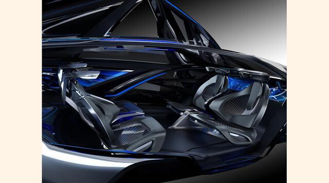 Cuando el vehículo se encuentra en el modo de conducción autónomo, es posible girar los asientos delanteros 180 grados para poder compartir el espacio directamente con los pasajeros en los asientos traseros. (Foto: Megarricos)