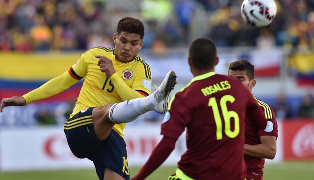 Teófilo Gutiérrez |Otro de los goleadores que Perú debe de prestar mucha atención es Gutiérrez. Juega por River Plate y su carta está cerca de los 3 millones de dólares.   (AFP)