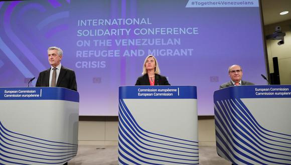 “Es la mejor inversión que podemos hacer”, dijo a la prensa Federica Mogherini, responsable de política exterior de la Unión Europea. (Foto: EFE)