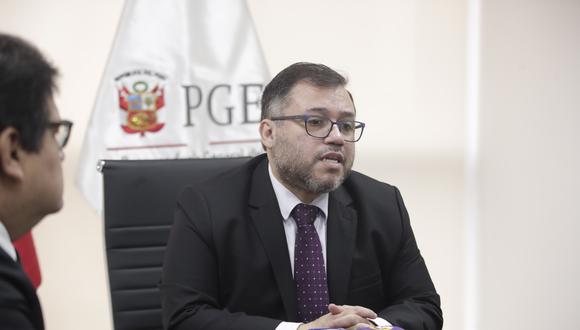 Procurador general del Estado, Daniel Soria. (Foto: GEC)