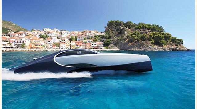 Bugatti. Como resultado de una colaboración entre el fabricante de automóviles francés Bugatti y el ex astillero Palmer Johnson, la serie "Niniette" posee varios modelos de entre 50 y 88 pies de eslora. (Foto: Megaricos)