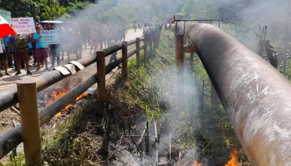 Petroperú reitera disposición al diálogo e insta a los integrantes de la comunidad a deponer sus medidas de fuerza tras prender fuego cerca de tubería del Oleoducto Norperuano. (Foto: Petroperu)