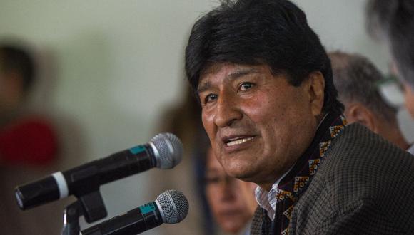 El expresidente de Bolivia, Evo Morales (Foto: AFP)