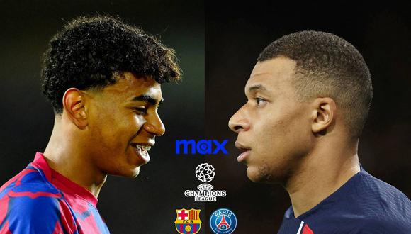Transmisión oficial vía MAX para seguir el duelo entre FC Barcelona y París Saint Germain (PSG), desde México, por los cuartos de final de la UEFA Champions League 2023-24. (Foto: AFP)