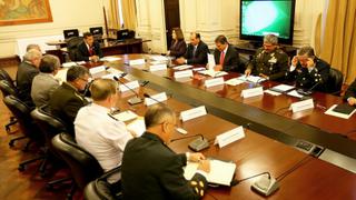 Ollanta Humala encabezó reunión del Consejo de Seguridad Nacional por fallo de La Haya
