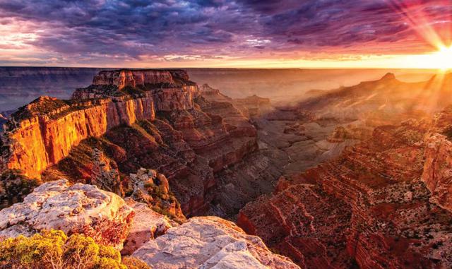 FOTO 3 | El Gran Cañón, Arizona. Esta es la mayor maravilla natural estadounidense.