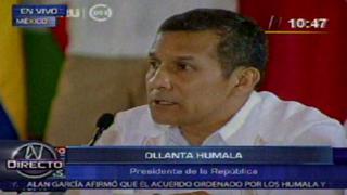 Ollanta Humala: “Alianza del Pacífico debe tener políticas más audaces para negociar con otros bloques”