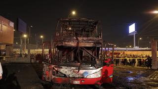 SOAT no cubrirá a víctimas de bus incendiado en terminal informal de Fiori