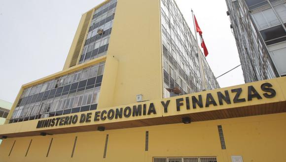 Ministerio de Economía y Finanzas. (Foto: GEC)