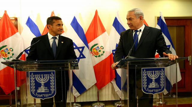 El jefe de Estado también se reunió con el primer ministro de Israel, Benjamín Netanyahu. (Foto: Presidencia)
