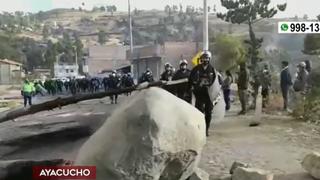 Paro transportistas: vías bloqueadas y apagado de motores en Ayacucho, Chiclayo y Cusco