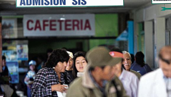 Aseguramiento. El Gobierno apuesta por que los peruanos no dejen de tener cobertura de salud, incluso si cambian de aseguradora.  (Foto: GEC)