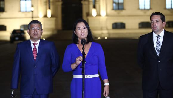El partido Fuerza Popular, liderado por Keiko Fujimori, calificó de tibia la postura asumida por la presidenta Dina Boluarte frente al informe final de la CIDH sobre las protestas en Perú