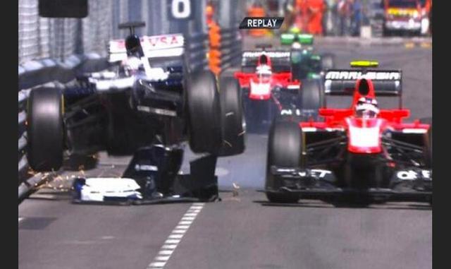 Pastor Maldonado y Max Chilton (Mónaco 2013)