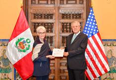 Canciller Oscar Maúrtua se reunió con Secretaria de Estado Adjunta de los EE.UU., Wendy Sherman