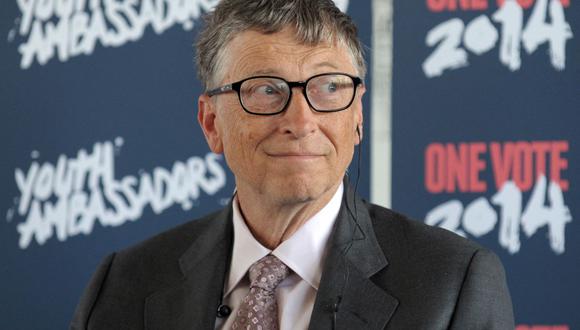 Billa Gates habla sobre la Inteligencia Artificial (Foto: AFP)