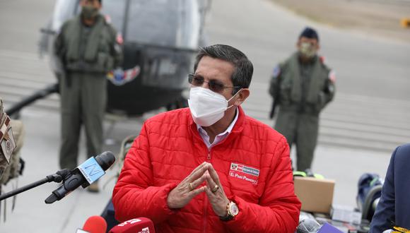 El ministro de Defensa informó que grupos vinculados a Pedro Castillo protestarían mañana en Lima. Foto: archivo GEC