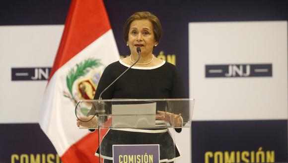 Luz Inés Tello, así como el resto de los seis miembros de la JNJ, fue nombrada por la comisión especial encabezada por Walter Gutiérrez. (Foto: GEC)