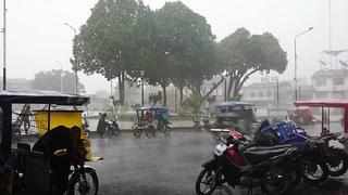 Indeci: Lluvias intensas continuarán en la selva el lunes 8 y martes 9 de mayo
