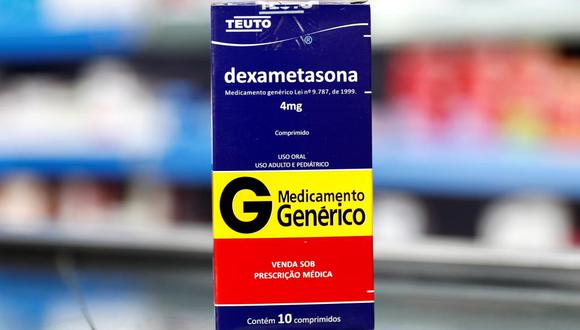 Fármaco Dexametasona, farmacia en Sao Paulo (Brasil). (Foto: EFE)