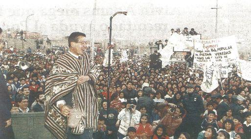 El presidente Alberto Fujimori señaló ayer que en su gobierno “seguramente no van a haber muchos corruptos” porque él se encuentra vigilado.