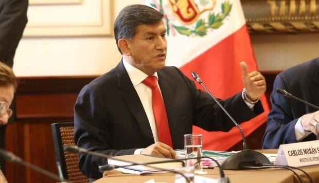 Carlos Morán se presentó ante la Comisión de Defensa del Congreso para explicar diligencia en la casa de Alan García. (Foto: GEC)