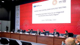 APEC: Viceministros de Finanzas analizan avances en inclusión financiera